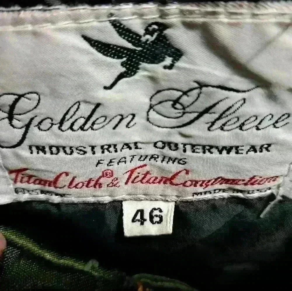 Vintage Golden Fleece Industrial Outerwear sz 46 - Picture 7 of 7